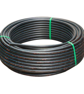 TUBO POLIETILENE PER ACQUA PN25 ALTA DENSITÀ PE100 IN ROTOLO Ø63 x Sp. 8
