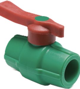VALVOLA A SFERA IN PPR VERDE Ø32 mm