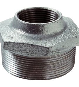 RIDUZIONE MASCHIO/FEMMINA IN GHISA ZINCATA 4" x 3"