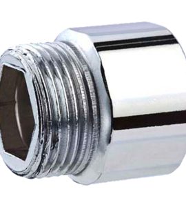 PROLUNGA IN ACCIAIO ZINCATO MASCHIO/FEMMINA 3/8" OTER 50 mm