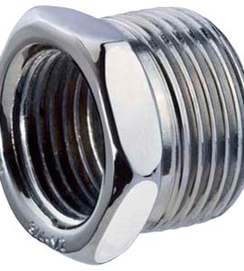 RIDUZIONE CON VITE MASCHIO/FEMMINA IN ACCIAIO ZINCATO OTER 1"1/4 M x 1"F