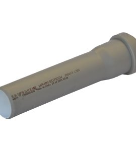 TUBO A INNESTO "BAMPLAST PP-TECH" Ø125 CON 1 BICCHIERE 3000 mm