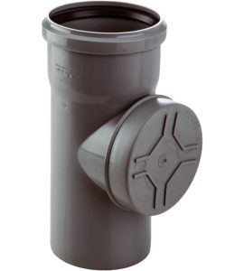 BRAGA DI ISPEZIONE A INNESTO CON TAPPO A VITE HTRE Ø160 mm