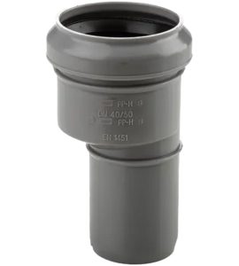 AUMENTO SPECIALE ECCENTRICO A INNESTO MØ90 x FØ110 - L.150 mm