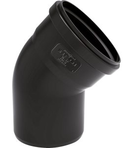 CURVA Ø100 "PHONOBLACK" 87°