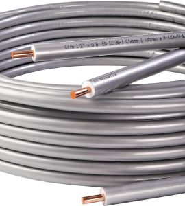 TUBO RAME RIVESTITO PER CONDIZIONAMENTO "SMISOL CLIM PLATINUM 1" IN ROTOLO Ø22