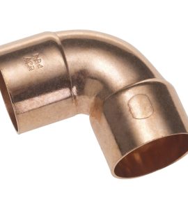 GOMITO A 90° FEMMINA/FEMMINA PER TUBO GELO IN RAME A SALDARE 1"3/8