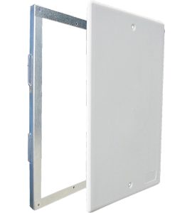 SPORTELLO COPRI COLLETTORI CON TELAIO IN ACCIAIO ZINCATO 600 x 240 x 20 mm