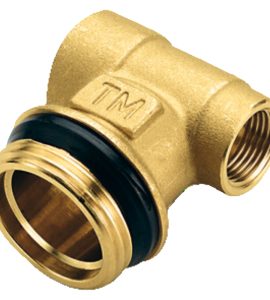 TERMINALE DI SERVIZIO PER COLLETTORI CON ATTACCHI DA 3/8" E 1/2" TIEMME 1"1/4