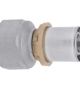 RACCORDO DIRITTO FEMMINA A PRESSARE PER TUBO MULTISTRATO ICMA Ø32 x 1"