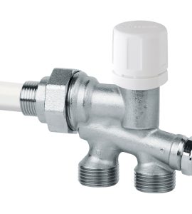 VALVOLA MONOTUBO TERMOSTATIZZABILE ARTECLIMA 3/4" - 24x19