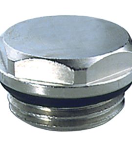 TAPPO MASCHIO PER CHIUSURA DERIVAZIONI COLLETTORI FAR 1/2" Cromato