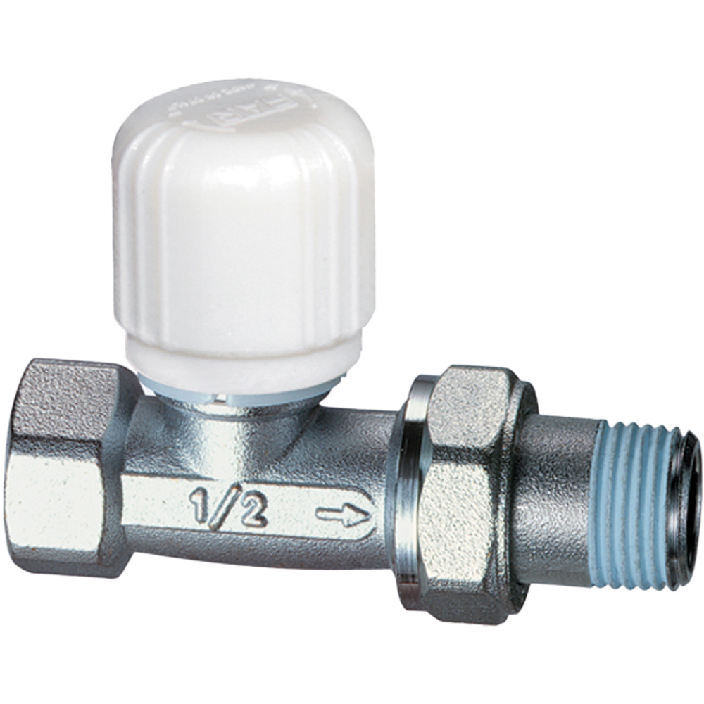- VALVOLA TERMOSTATIZZABILE DIRITTA ATTACCO FERRO FAR 1/2" - 1/2"