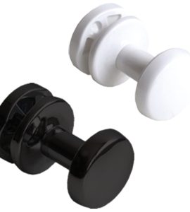 PORTA ABITI PER TERMOARREDO GIOIA "TONDO" Antracite - (3 pz.)