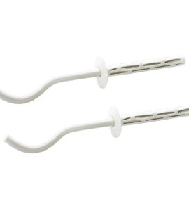 COPPIA DI MENSOLE TELESCOPICHE PER RADIATORI IN ALLUMINIO 7x170 - Tassello 10x80 mm