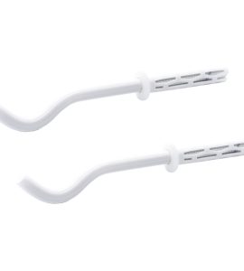 COPPIA DI MENSOLE TELESCOPICHE PER RADIATORI IN GHISA 12x260 - Tassello 16x90 mm