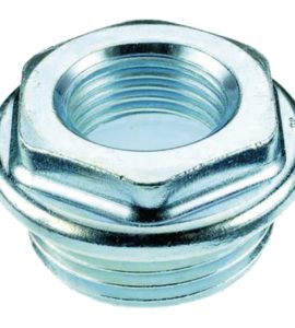 RIDUZIONE ZINCATA PER RADIATORI 1" x 3/4" SX Ø48 - Ghisa