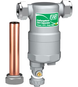 DEFANGATORE MAGNETICO CON ATTACCHI IN LINEA "COMPACTFAR" FAR 3/4" M/M