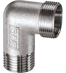 GOMITO MASCHIO PER TUBO RAME