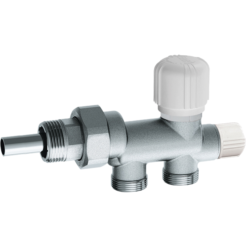 - VALVOLA MONOTUBO TERMOSTATIZZABILE CON DETENTORE FAR 1" Sx - 24x19