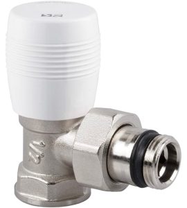 VALVOLA A SQUADRA ATTACCO PER TUBO FERRO "SERIE ITALIA" 1/2" - 1/2"