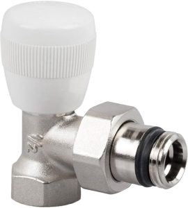 VALVOLA AD ANGOLO ATTACCO FERRO SERIE UNIVERSAL 1/2" - 1/2"