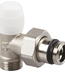 DETENTORE A SQUADRA ATTACCO PER TUBO RAME E MULTISTRATO "SERIE UNIVERSAL" 1/2" x passo 1/2"