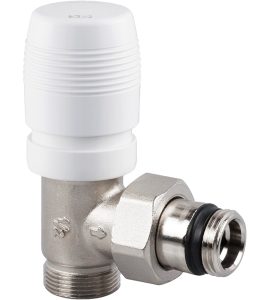 VALVOLA A SQUADRA TERMOSTATIZZABILE ATTACCO PER TUBO RAME E MULTISTRATO "SERIE ITALIA" 1/2" x 1/2"