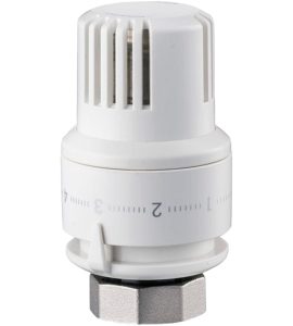 TESTA TERMOSTATICA "TEPLO" CON SENSORE A LIQUIDO Bianca - M30x1