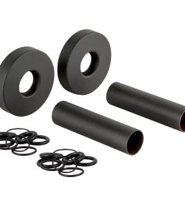 KIT COPRITUBO TONDO NERO Ø18 x L.70 mm