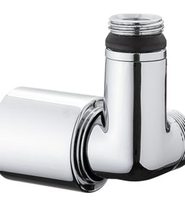 VALVOLA AD ANGOLO DX TERMOSTATICA ATTACCO RAME