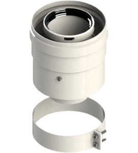 KIT ADATTATORE DI SCARICO VERTICALE COASSIALE PER SCALDABAGNO BAXI Ø60/100 mm