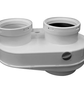 SDOPPIATORE PER SCALDABAGNO BAXI Ø80/80 mm