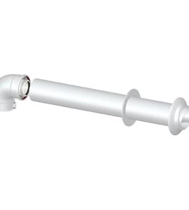 KIT COASSIALE PER SCALDINO EUROLINE THERMEX Ø60/100 - cm 75