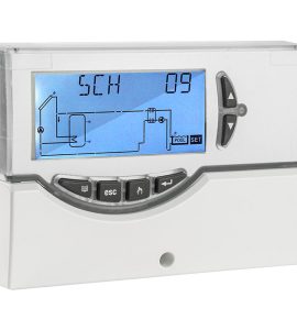 CENTRALINA PER IL CONTROLLO DI IMPIANTI A PANNELLI SOLARI TERMICI S303 3 uscite a relè
