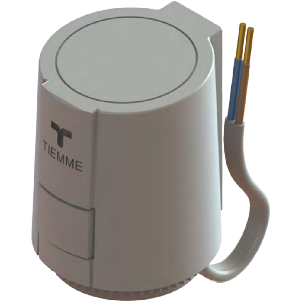 - SERVOCOMANDO ELETTRONICO PER VALVOLA TERMOSTATICA 3 VIE DEVIATRICE/MISCELATRICE 230 V