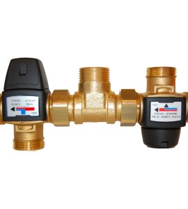 KIT SOLARE TERMICO Filetti 1" Maschio