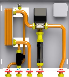 MODULO DI INTERFACCIA TERMOPRODOTTO/ACS CON GESTIONE RISCALDAMENTO KIT MX 120/1 MINI -