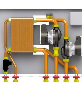 MODULO INTERFACCIA CALDAIA/TERMOPRODOTTO CON PRODUZIONE ACS KIT MX 135/2 -