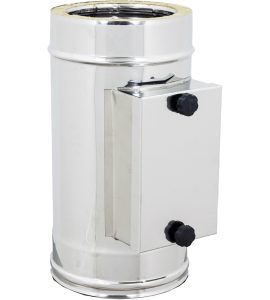 MODULO D'ISPEZIONE INOX DOPPIA PARETE Ø250/300 mm