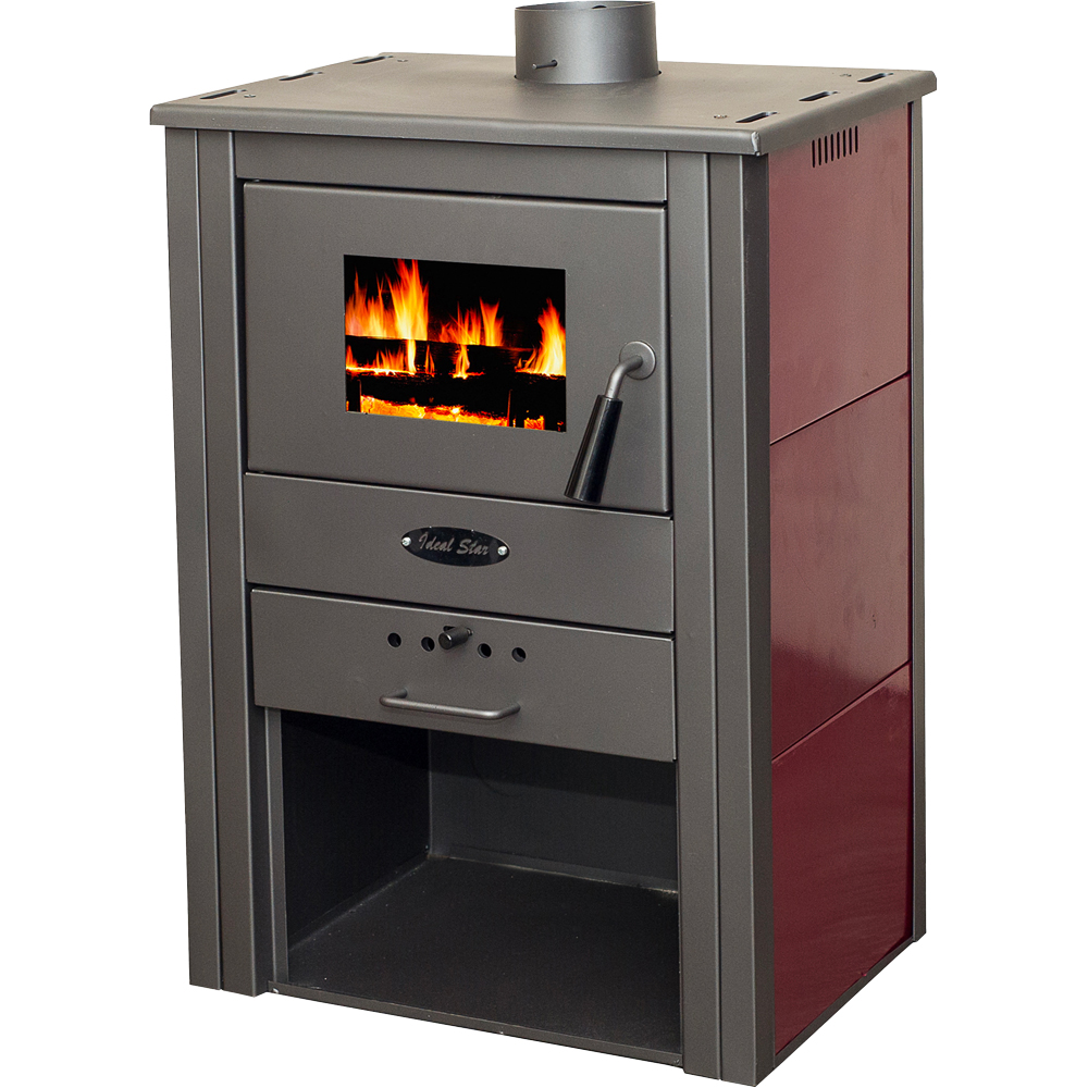 STUFA A LEGNA POLLINO Termo Kreka LUX - 8 kW
