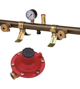 CENTRALINA GAS 2 ATTACCHI COMPLETA 4 Kg/h