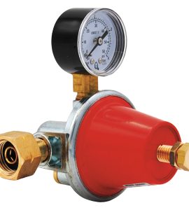 RIDUTTORE GAS ALTA PRESSIONE PER SERBATOIO APZ250 CON MANOMETRO Kg/h 25-30