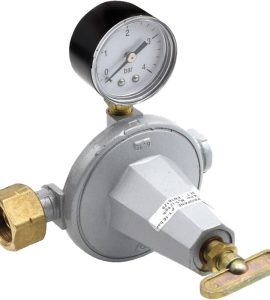 RIDUTTORE GAS ALTA MOD.932 PRESSIONE PRIMO STADIO 12 Kg/h + Manometro