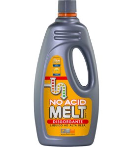 DISGORGANTE LIQUIDO AD ALTA RESA "MELT NO ACID" Flacone 1 lt.