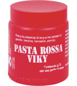 PASTA ROSSA RILEVATRICE ACQUA "VIKY" 75 Gr.