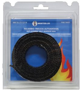 TRECCIA AUTOADESIVA PER STUFE E CAMINI 15x3 mm - 2