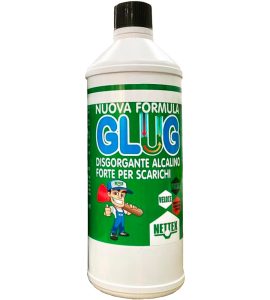 DISGORGANTE PER SCARICHI ALCALINO "GLUG NEW" Lt 1