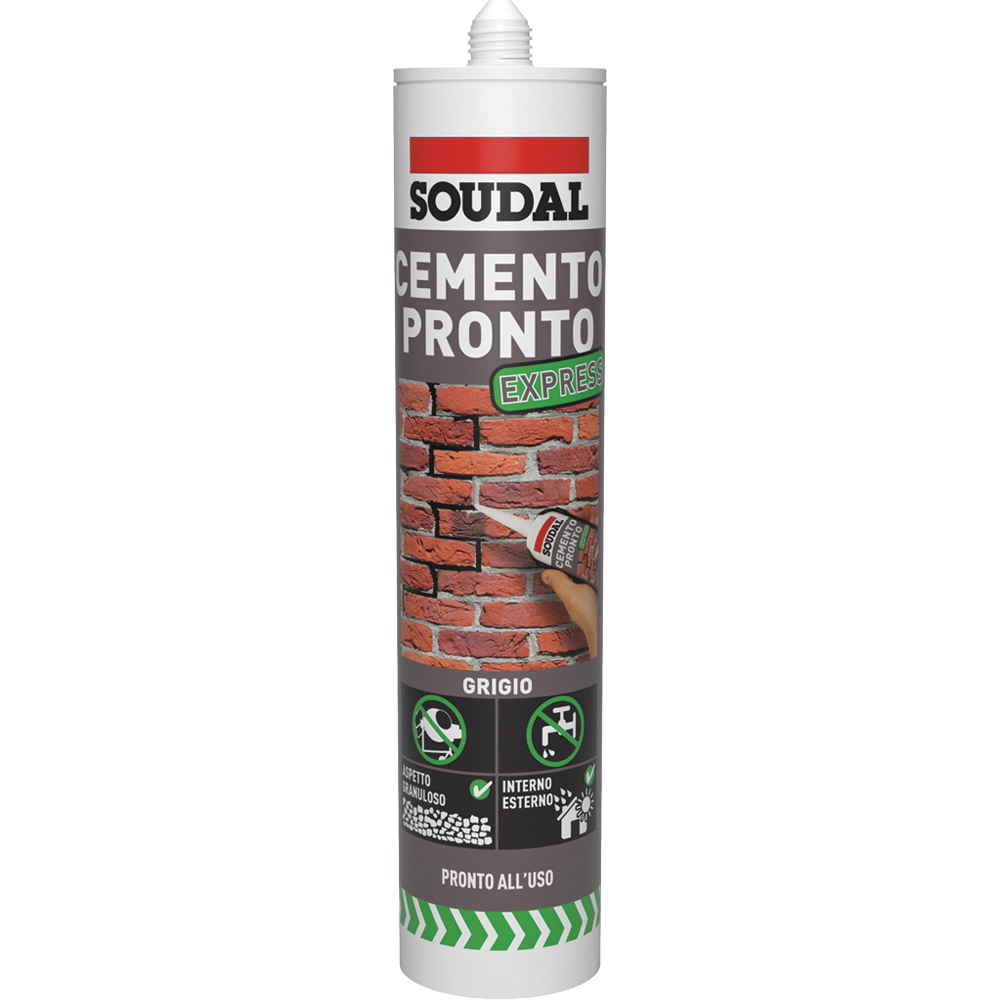 - SIGILLANTE GRANULOSO "REPAIR EXPRESS" SOUDAL 300 ml - Grigio