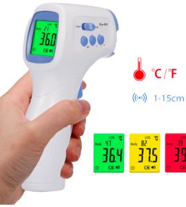 TERMOMETRO LASER PER TEMPERATURA CORPOREA 34°C- 42°C